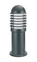 ARIC 1796 - Caleo 1 - Borne Ext. Ip44 Ik07, Noir, E27 100W Max., Lpe Non Incl., Haut.42Cm