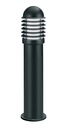 ARIC 1798 - Caleo 1 - Borne Ext. Ip44 Ik07, Noir, E27 100W Max., Lpe Non Incl., Haut.73Cm
