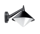 ARIC 1862 - Sirio - Applique Mur Ext. Ip43 Ik08, Noir, E27 75W Max., Ampoule Non Incl.