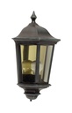 ARIC 1930 - Lizio - Applique Mur Ext. Ip44 Ik08, Noir, E27 100W Max., Ampoule Non Incl.
