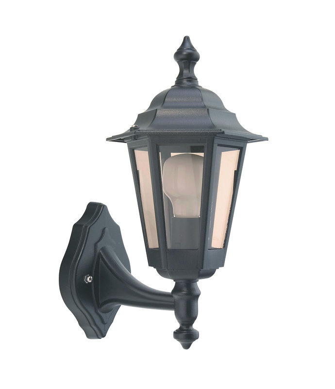 ARIC 1933 - Niza - Applique Mur Ext. Ip43 Ik02, Noir, E27 60W Max., Ampoule Non Incl.