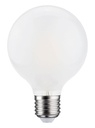 ARIC 20052 - Ampoule Globe G80 Filament E27 7W 3000K 806Lm, Cl.Energ. E, 15000H, Opale, Dimm