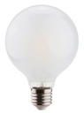 ARIC 20053 - Ampoule Globe G95 Filament E27 10,8W 3000K 1521Lm Cl.Energ. D 15000H Opale Dimmable