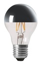 ARIC 20118 - Ampoule Déco Calotte Argentée A60 E27 Led 4,1W 2500K 320Lm, 25000H, Dimmable