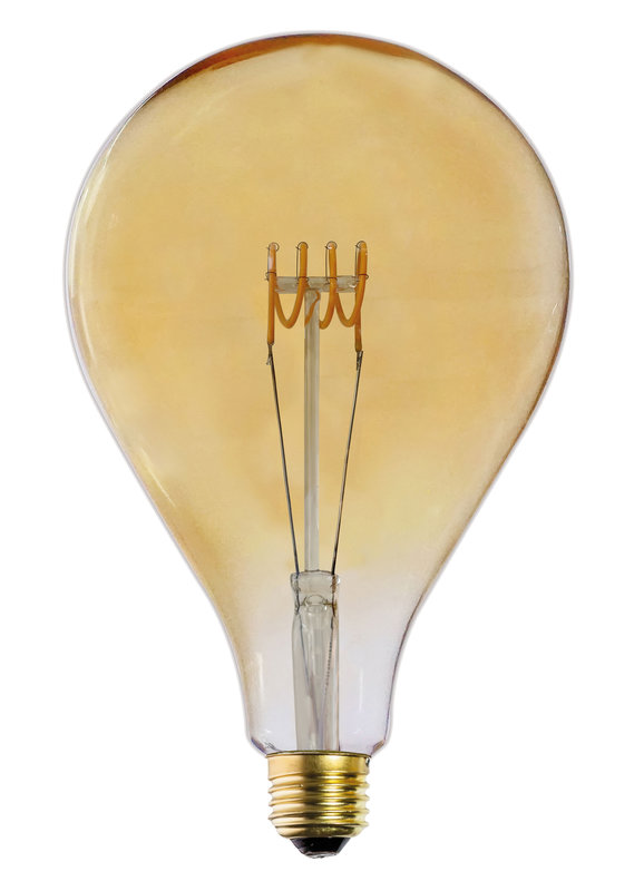 ARIC 20120 - Ampoule Déco Poire Ps42 E27 3,5W 2200K 190Lm, Cl. Enrg = G, 25000H, Dimmable, Ambrée