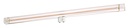 ARIC 20125 - Tube Décoratif Clair À Filament Led S14D 500Mm 4W 1800K 170Lm 15000H Dimmable