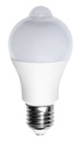 ARIC 20162 - Ampoule Standard A60 Sensor Led Smd E27 8W 4000K 720Lm, Cl.Energ. F, 15000H