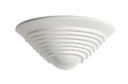 ARIC 3010 - Domino - Applique Plâtre D'Angle E27, Lpe Non Incl.