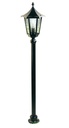 ARIC 3048 - Monaco - Lant. Mat Ip43 Ik02, Noir, E27 100W Max., Ampoule Non Incl., Haut.1,16M