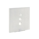 ARIC 3054 - Tosca - Applique Mur Plâtre, Carré, Blanc, Led Intég. 3X1,2W 6300K 220Lm