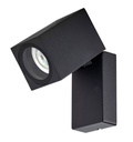 ARIC 3164 - Axo Carre - Appl. Mur Ip54 Ik05, Gu10 Led 5W Cct 3000-4000K 500Lm Incluse