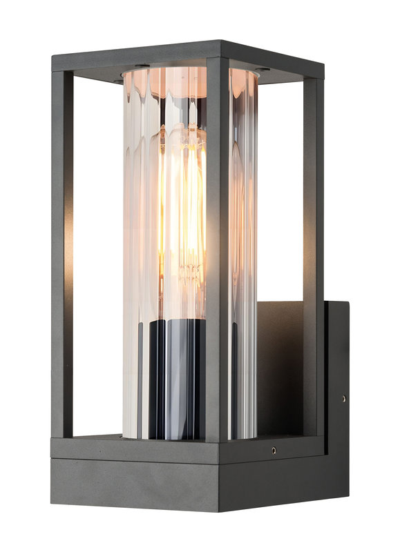 ARIC 3166 - Fanny - Applique Mur Ext. Ip44 Ik04, Noir, E27 60W Max., Ampoule Non Incl.