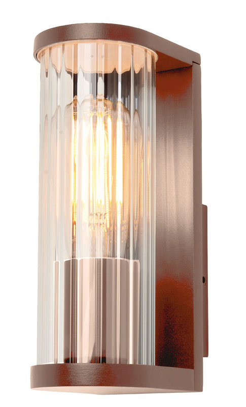 ARIC 3170 - Magali - Applique Mur Ext. Ip44 Ik04, Corten, E27 60W Max., Ampoule Non Incl.