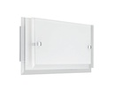 ARIC 3977 - Maggie - Applique Mur E27 60W Max, Rectang., Double Verre Opale, Ampoule Non Incl.