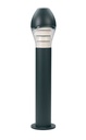 ARIC 4021 - Neway - Borne Ext. Ip65 Ik07, Graphite, E27 57W Max., Lpe Non Incl., Haut.75Cm