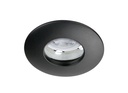 ARIC 4065 - Hidro - Encastré Gu5,3, Ip20/65, Vol.1, Rond, Fixe, Noir, Ampoule Non Incl.