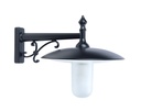 ARIC 4070 - Toscane - Applique Mur Ext. Ip44 Ik02, Noir, E27 57W Max., Ampoule Non Incl.
