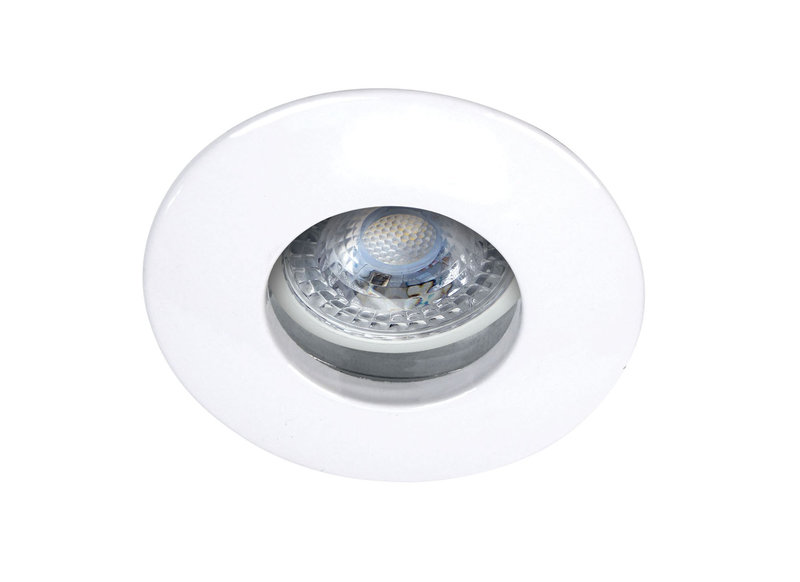 ARIC 4075 - Hidro - Encastré Gu5,3, Ip20/65, Vol.1, Rond, Fixe, Blanc, Ampoule Non Incl.