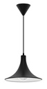 ARIC 4173 - Suspension Déco Cymba E27, Noir/Blanc, Ampoule Non Fournie