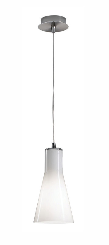 ARIC 4175 - Diana 140 - Suspension E27, Ø140Mm, Verre Opale, Ampoule Non Incl.