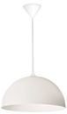 ARIC 4207 - Como - Suspension E27 60W Max, Ø335Mm, Acier Blanc, Ampoule Non Incl.