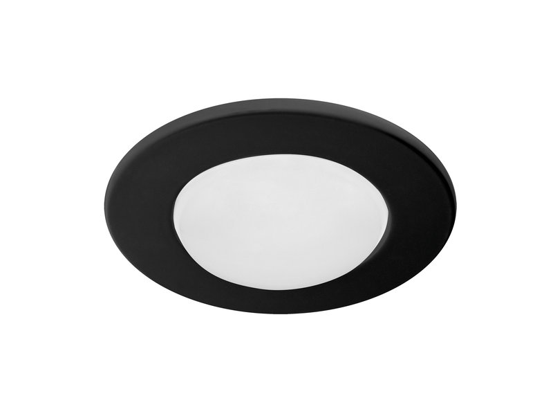 ARIC 4395 - En80 - Encastré Pour Ampoule E27 R80, Noir, Avec Connexion Sans Outil