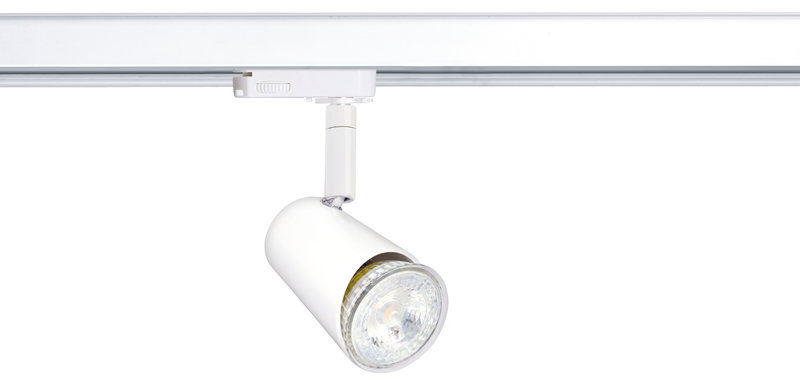 ARIC 4401 - Judy 023-Spot Rail 3 All. 023 Gu10, Blanc, A/Ampoule Led 3,6W 3000K 400Lm Dimm. Incl