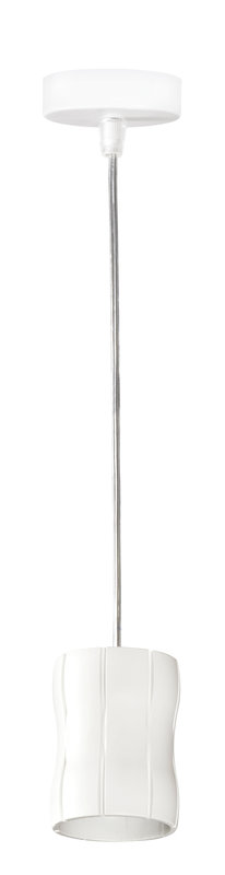 ARIC 4452 - Susp. Déco Mini Curves Blanche A/Gu10 Led 5W Cct 3000-4000K 500Lm 15000H Dimm.