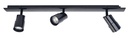 ARIC 4475 - Appl. Barre Kely B3 Gu10, Noir, Led 5W Cct 3000-4000K 500Lm 15000H Incl.