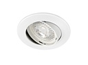 ARIC 4874 - Lunar 50-12 - Encastré Gu5,3, Rond, Basculant, Blanc, Ampoule Non Incl.