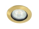 ARIC 4883 - Disk - Encastré Gu10, Rond, Fixe, Bronze, Ampoule Non Incl.,Conx°S/Outil