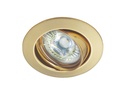 ARIC 4892 - Galaxy - Encastré Gu10, Rond, Basculant, Doré, Ampoule Non Incl.,Conx°S/Outil