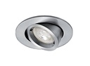 ARIC 4898 - Speed 90 - Encastré Gu10, Rond, Basculant, Nickel, Ampoule Non Incl.
