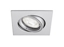 ARIC 4973 - Speed 70 C 230 - Encastré Gu10, Carré, Basculant, Nickel, Ampoule Non Incl.