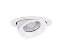 ARIC 50124 - Randy 2 - Downlight Rond, Orientable, Blanc, 70°, Led Intég 29,3W 4000K 3000Lm