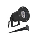 ARIC 50206 - Aster - Proj. Ext. Ip65 Ik07 Gu10, Basc., Noir, A/Ampoule Led 4,5W 4000K 495Lm Incl.
