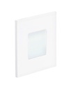 ARIC 50262 - Baliz 2 - Encastré Mur Carré, Fixe, Blanc, Led Intég. 1,8W 4000K 40Lm
