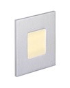 ARIC 50263 - Baliz 2 - Encastré Mur Carré, Fixe, Gris, Led Intég. 1,8W 2400K 30Lm