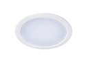 ARIC 50377 - Ledium 15 - Downlight Ip20/44, Rond, Fixe, 110°, Led Intég. 15W 4000K 1500Lm