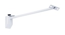 ARIC 50451 - Tige De Fixation Fa 40 Avec Pince Pour Projecteur Wink / Elfi, Blanc