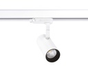 ARIC 50465 - Elma - Proj. Rail 3 All.023, Blanc, Angle 30°, Led Intég. 10,5W 3000K 850Lm