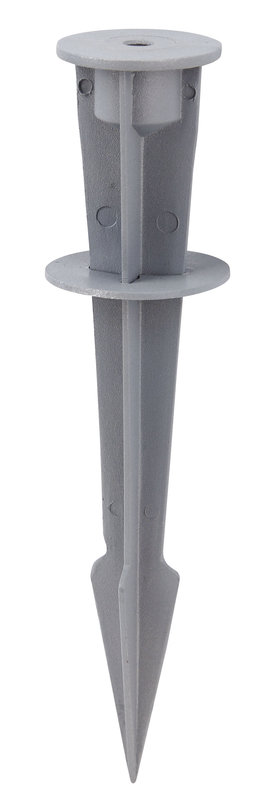 ARIC 50489 - Piquet De Jardin Pour Projecteur Twister 3/4 Et Michelle 10/30W - Gris