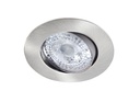 ARIC 50537 - K8 - Encastré, Basc. 20°, Nickel, Led Intég. 8W 4000K 730Lm, Ugr <22, Dimmable