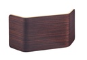ARIC 50552 - Alton - Applique Mur, Chêne Foncé, Led Intég. 15,2W 3000K 750Lm, Dimmable