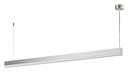 ARIC 50569 - Linear - Suspension, 1450Mm, Gris, Led Intég. 29W 4000K 2800Lm