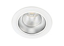 ARIC 50600 - Encastré Riva Ip20, Ø113Mm, Fixe, Blanc, Led Intég.10W 50° 3000K 900Lm, Dim