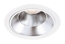 ARIC 50616 - Downlight Riva Cct 3000/4000K Ip20, Ø174Mm, Blanc, Led 19,5W 60° 1900Lm, Dim