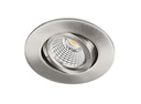 ARIC 50634 - Dl-Iso - Encastré Ip20, Recouvrable, Nickel, Led Intég. 8W 65° 4000K 840Lm