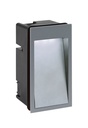 ARIC 50728 - Dilga - Encastré De Mur Extérieur Led 4,5W 3000K Asy 200Lm, Gris