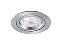 ARIC 50734 - Dlt-Iso 75 - Encastré Gu10 Fixe, Nickel, Recouvrable, Re2020, Ampoule Non Incl.